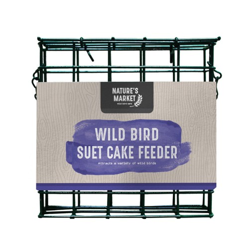 Wild bird suet cake - wild, cage
