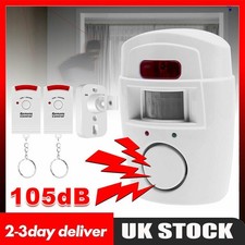 Wireless Door Alarm Shed Garage Caravan Burglar Home Security Keypad Loud Alarm