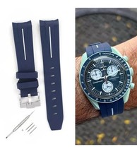 NAVY BLUE "MISSION TO" RUBBER