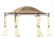 Beige canopy for hexagonal - canopy, 4m