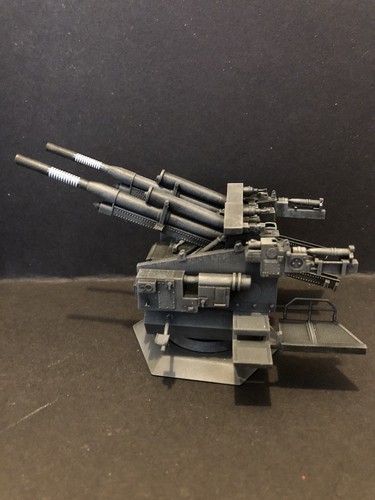 Ww2 german 8cm - 12.8cm, twin