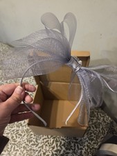 Grey Fascinator From Next