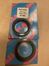 Kayaba Yamaha YZ125 YZ250 YZ490 Fork Seals. (Pair) 90510-11431 2VM-23245-L0 NOS