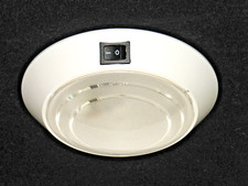 Interior roof loadspace lamp with switch 12 volt 10 watt halogen Durite 0-680-16