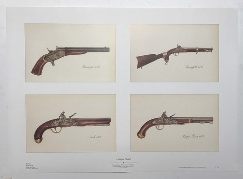 Antique pistols 19th centry - antique, pistols,