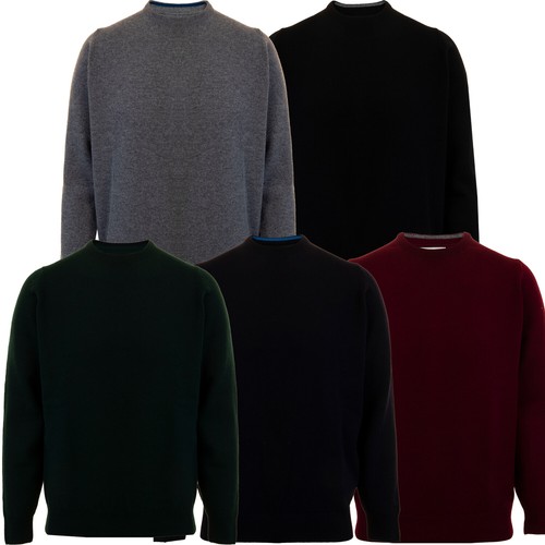 Proquip mens lambswool crew - proquip,