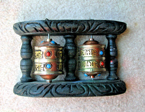 Vintage buddhist altar shrine - buddhist,