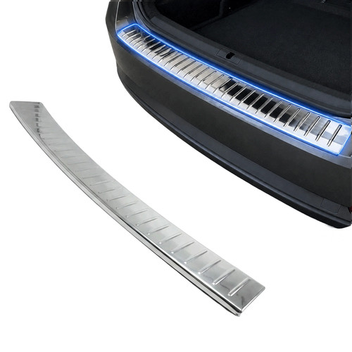 Chrome rear bumper protector - chrome,