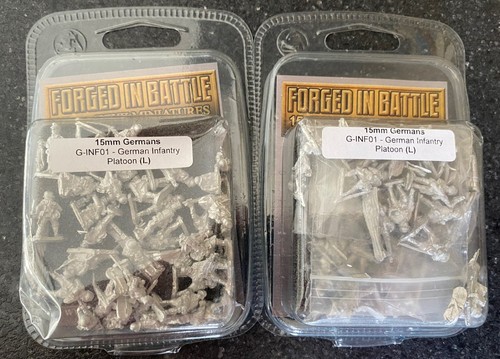 Two 15mm forged battle - two, in