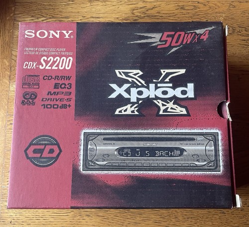 Sony cdx s2200 - cdx-s2200, xplod