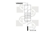 BGA V996002 Intake Valve Fits