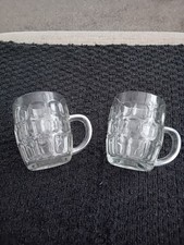 2 X Classic Beer Tankards Half
