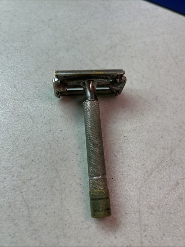 Antique shaver gillette super - shaver,