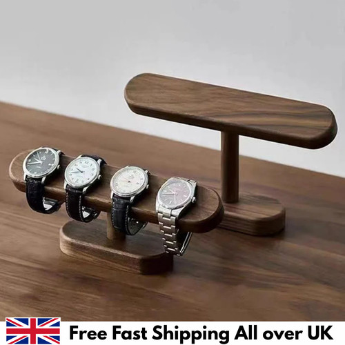 Walnut wood watch - walnut, holder