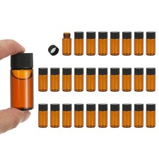10ml Amber Glass Vials, 28