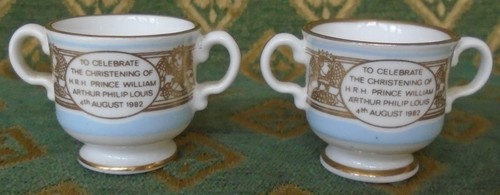 Pair spode miniature loving - pair,