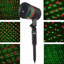 LED Laser Projector For Christmas Outdoor Star Shower Lights Lawn Decoration OQ