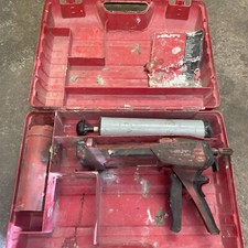 ⭐GENUINE HILTI HDM330 RESIN GUN WITH AIR PUMP IN CASE GWO FREE POST 1592⭐