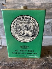 Vintage Dupont Gun Powder Tin