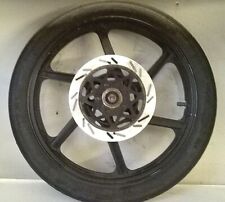 SYM XS125 COMPLETE FRONT WHEEL ASSEMBLY & TYRE free post