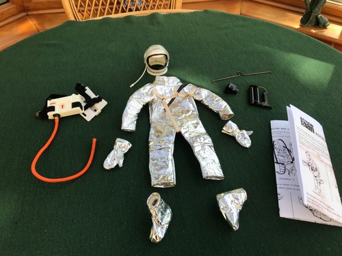 Vintage action man astronaut - action,