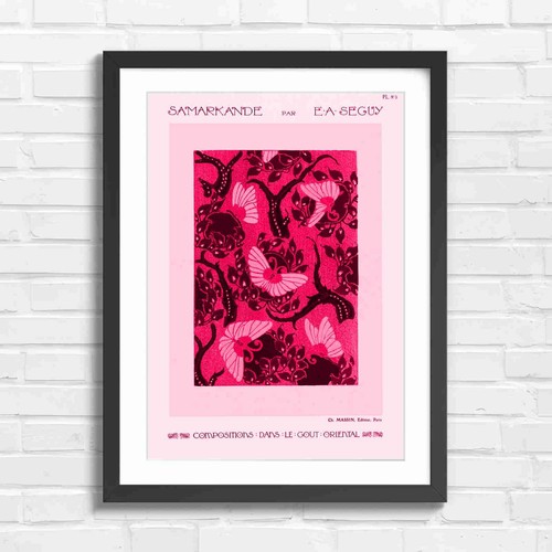 Vintage art nouveau - nouveau, butterfly