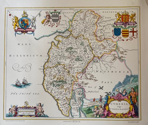 Vintage print blaeu s - of, blaeu’s