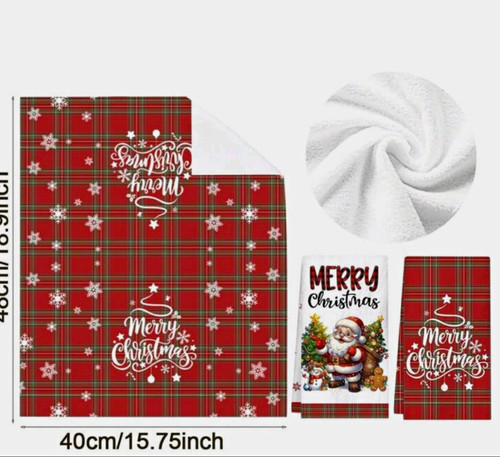 2pcs cotton hand towels - cotton,