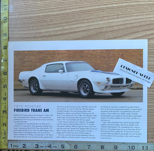 Pontiac firebird trans - pontiac,