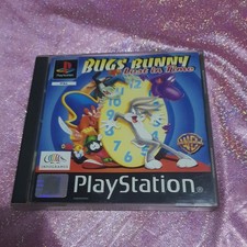Bugs Bunny Lost in Time PS1 (COMPLETE) Sony PlayStation black label rare