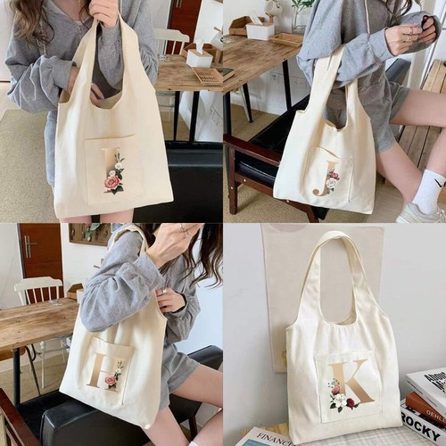 Large womens canvas beach - large,