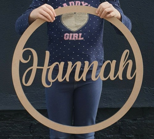 Personalised wood name - personalised,