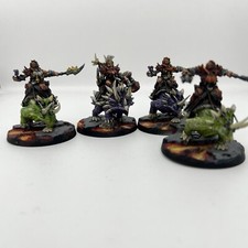 Dwarf riders Dnd painted miniatures 32mm for Pathfinder/tabletop gaming