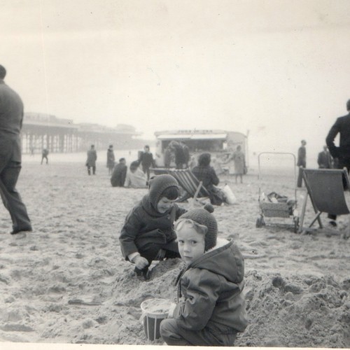1964 easter beach - beach, pier