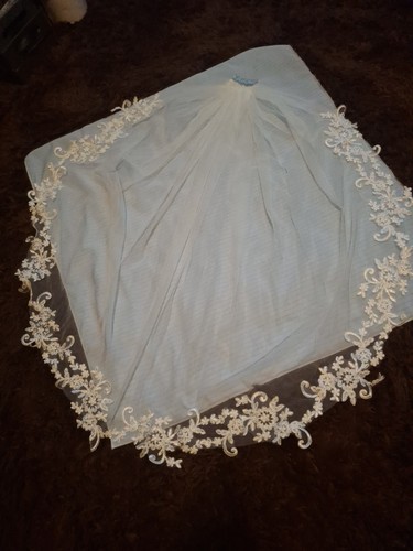 New white wedding veil - new,