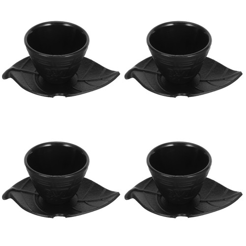 Reusable cast iron tea cup - tea,
