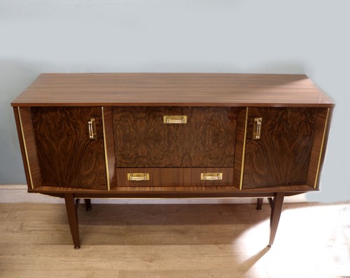 Mid century 1960s walnut - 1960s,