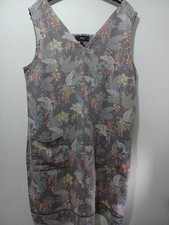 Next Floral Linen Mix Dress