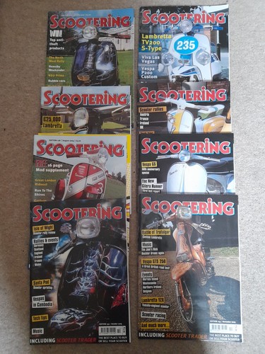 Scootering magazine issues - scootering,