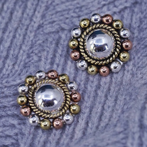 Vintage triple tone sterling - vintage,