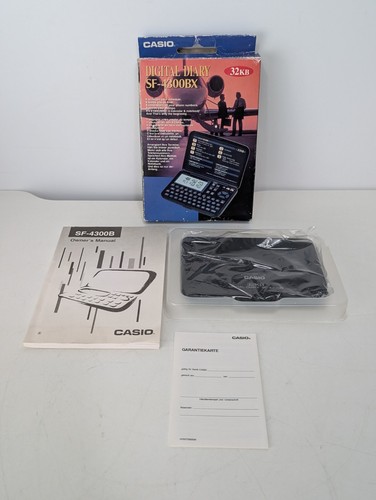 Casio 32kb digital diary - casio,