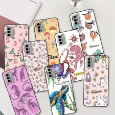 Cartoon Animals Phone Case For Nokia C32 G42 G22 HMD Pulse Customized Name Cover