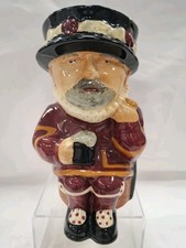 Shorter & Son, 7" Beefeater M/S Toby Jug, Hand Painted, c1936-1956 