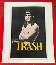 Andy Warhol's Trash Joe Dallesandro Movie/Film Poster Art PICTURE/PRINT 12"x 9.5