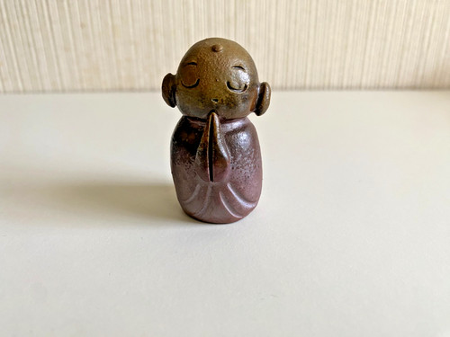 Bizen ware jizo statue - ware,