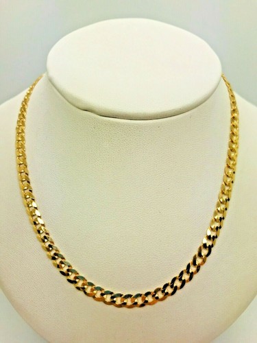 9ct yellow solid - solid, curb