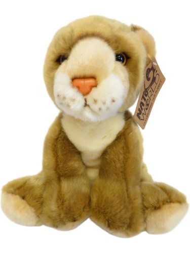 Natural world plush lion - world,