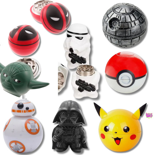 Novelty herb grinders - novelty,