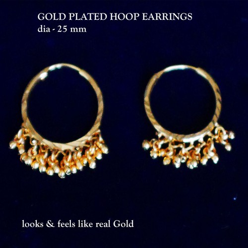 Kapa gold plated earring - gold,
