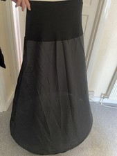 Full Length Black Hooped